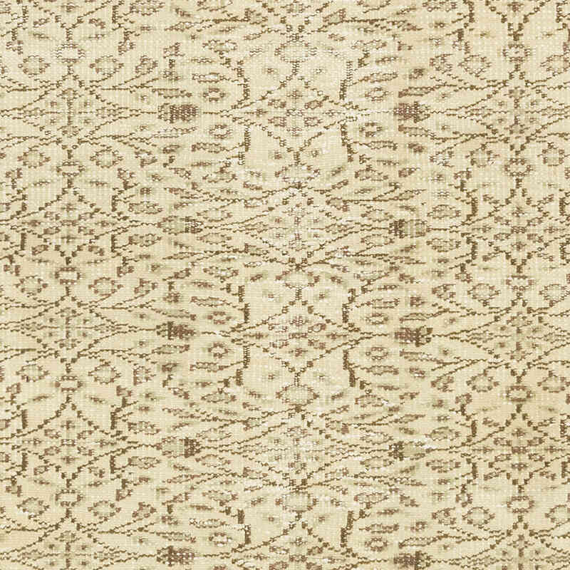 Alfombra Vintage Turca Anudada a Mano - 118 cm x 217 cm - K0077018