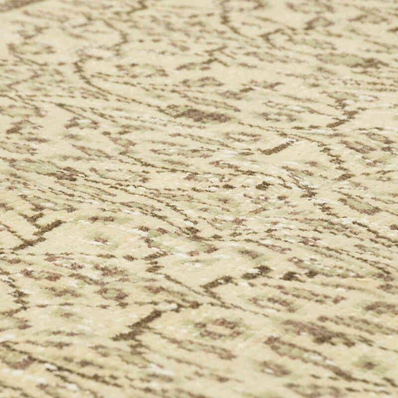 Alfombra Vintage Turca Anudada a Mano - 118 cm x 217 cm - K0077018