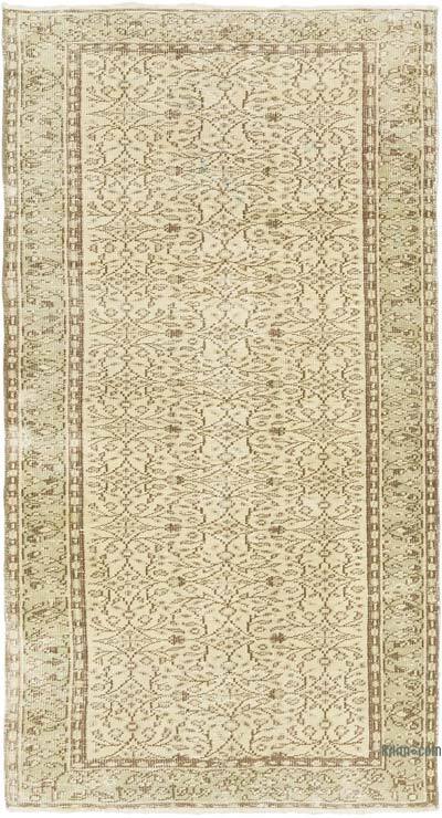 El Dokuma Vintage Hali - 118 cm x 217 cm