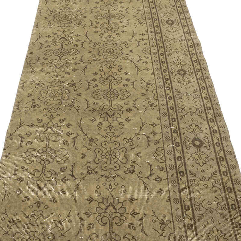 Alfombra Vintage Turca Anudada a Mano - 96 cm x 318 cm - K0077019