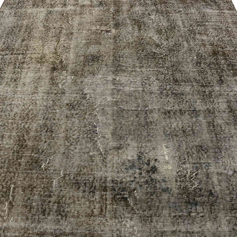 Over-dyed Vintage Hand-Knotted Turkish Rug - 5' 3" x 8' 10" (63" x 106") - K0077020