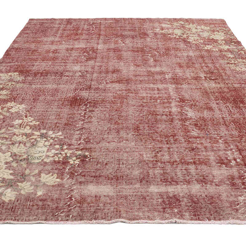 Alfombra Vintage Turca Anudada a Mano - 201 cm x 300 cm - K0077022
