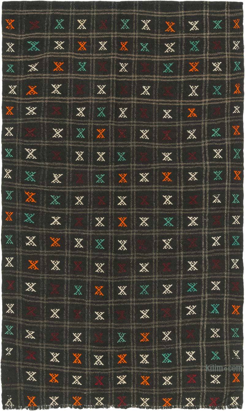 Vintage Anatolian Jijim Rug - 5'  x 8' 6" (60" x 102") - K0077023