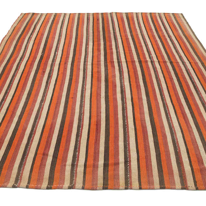 Alfombra Vintage Anatolian Kilim - 183 cm x 250 cm - K0077025