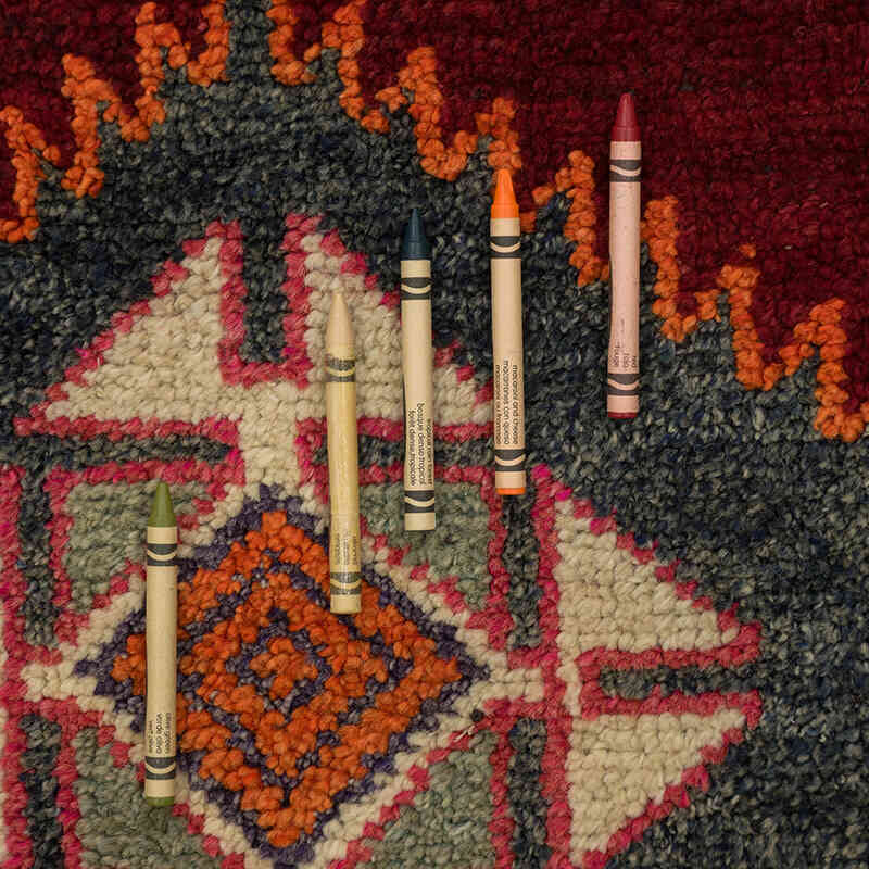 Vintage Tribal Runner Rug - 2' 7" x 12' 2" (31" x 146") - K0077035