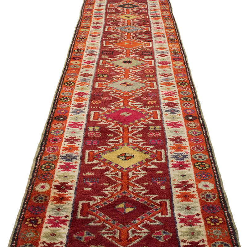 Vintage Anadolu Yolluk - 82 cm x 360 cm - K0077036