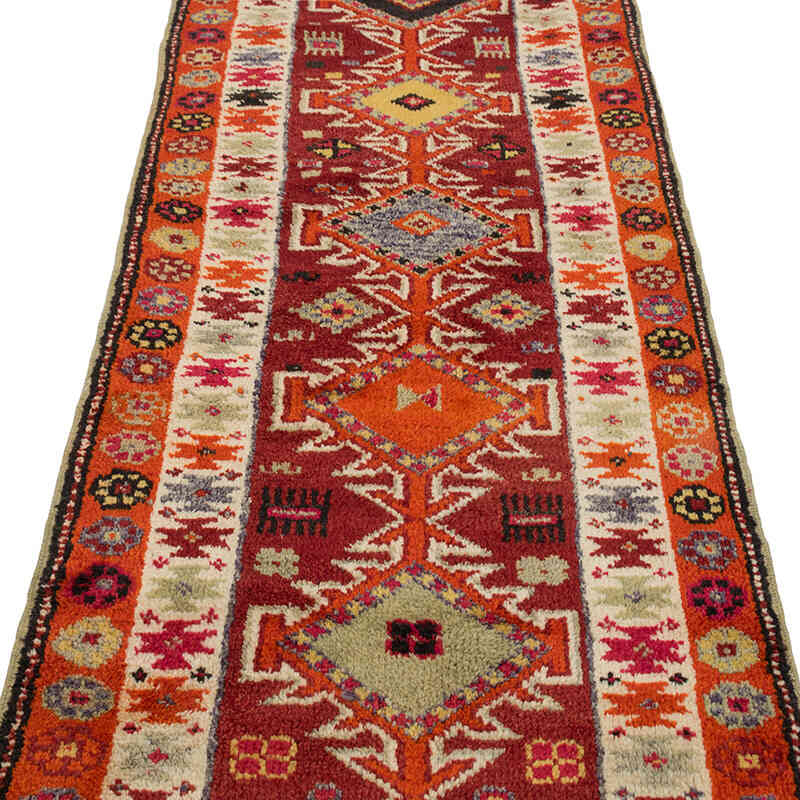Vintage Anadolu Yolluk - 82 cm x 360 cm - K0077036