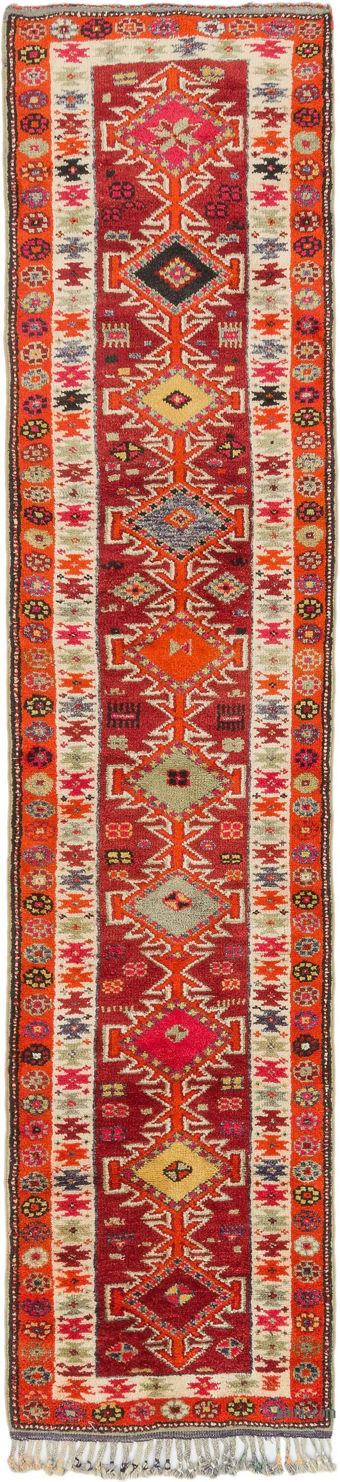 Vintage Anadolu Yolluk - 82 cm x 360 cm - K0077036