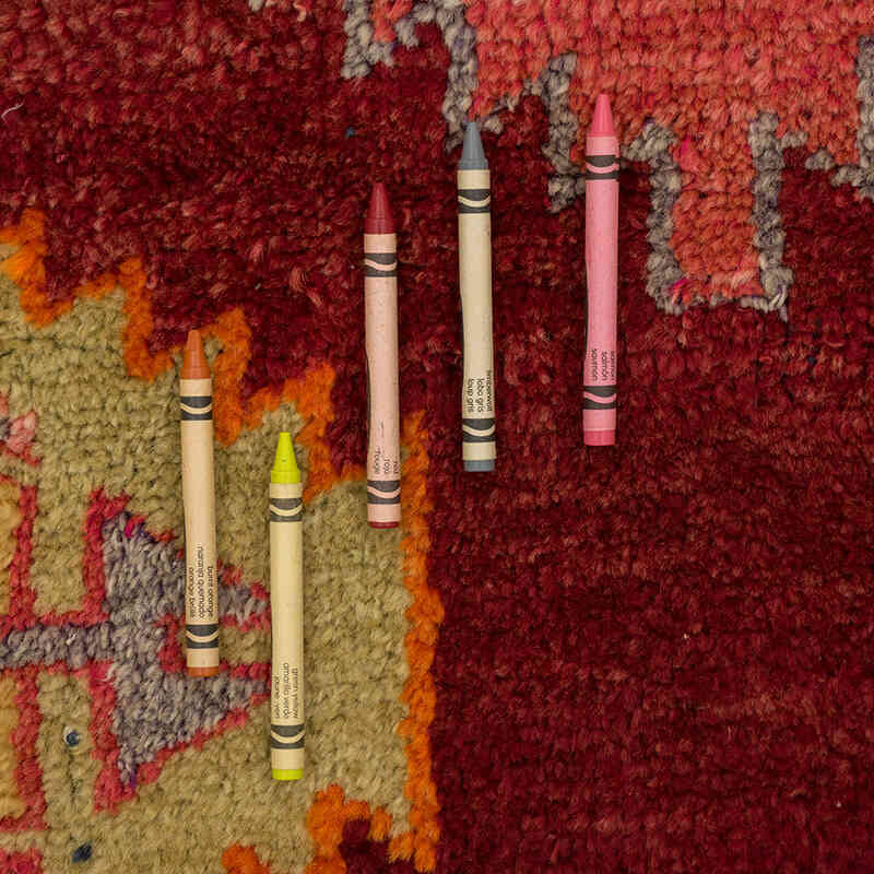 Alfombra Vintage de pasillo - 86 cm x 414 cm - K0077039