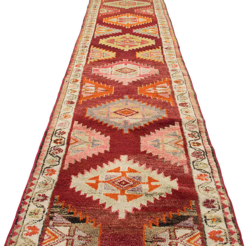 Alfombra Vintage de pasillo - 86 cm x 414 cm - K0077039