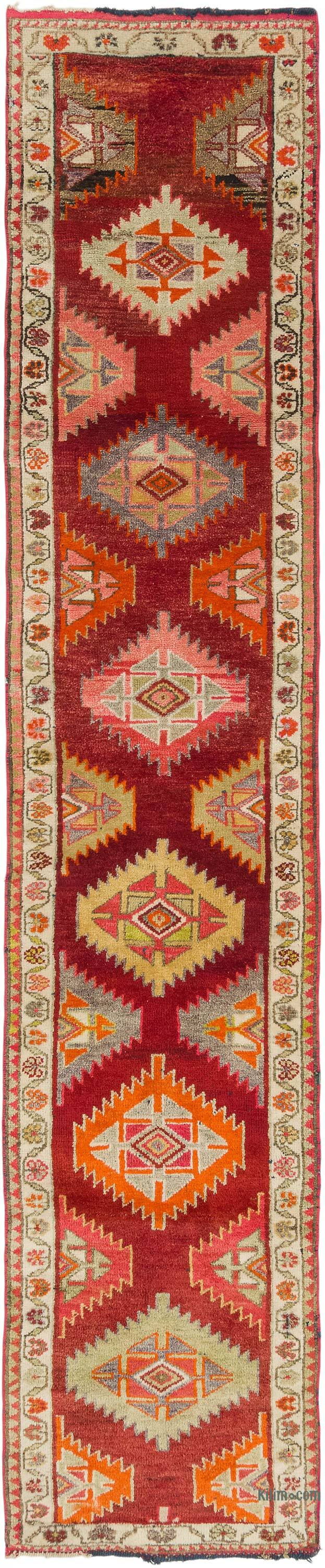 Alfombra Vintage de pasillo - 86 cm x 414 cm - K0077039