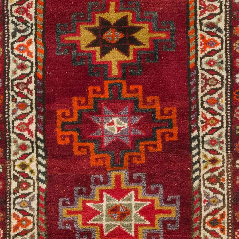 Vintage Tribal Runner Rug - 2' 11" x 13' 4" (35" x 160") - K0077043