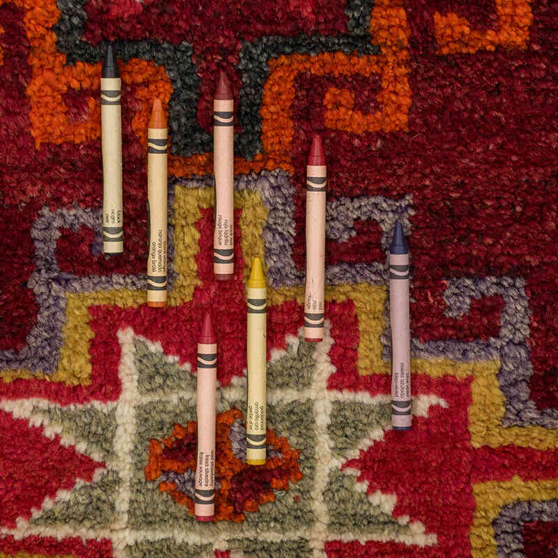 Vintage Tribal Runner Rug - 2' 11" x 13' 4" (35" x 160") - K0077043