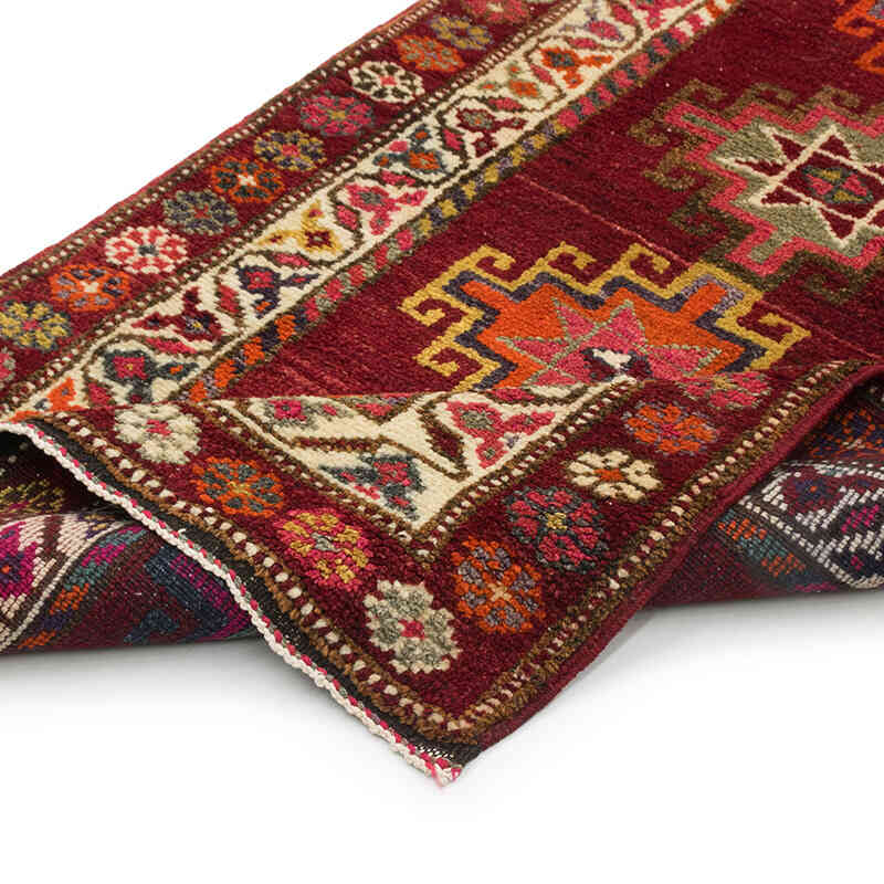 Vintage Tribal Runner Rug - 2' 11" x 13' 4" (35" x 160") - K0077043