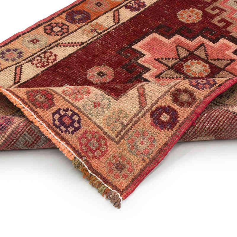 Vintage Tribal Runner Rug - 2' 11" x 12' 11" (35" x 155") - K0077047