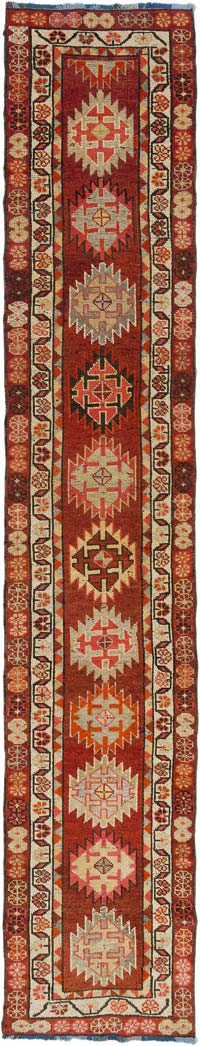 Vintage Anadolu Yolluk - 74 cm x 393 cm