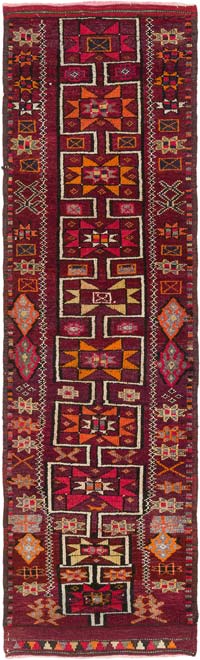 Vintage Anadolu Yolluk - 102 cm x 337 cm