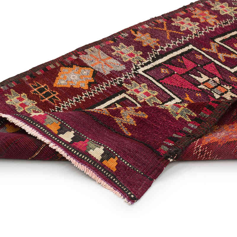Vintage Tribal Runner Rug - 3' 4" x 11' 1" (40" x 133") - K0077049