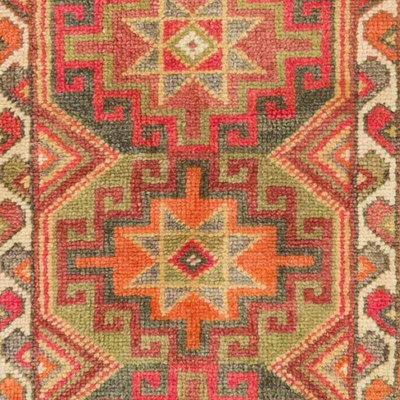 Alfombra Vintage de pasillo - 85 cm x 337 cm - K0077052