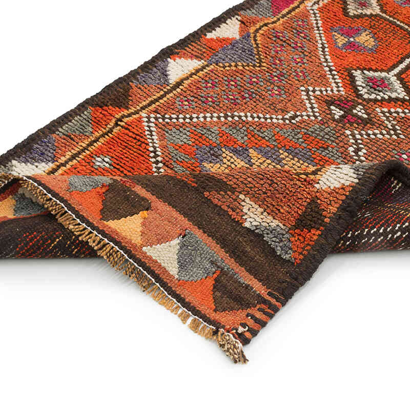 Vintage Tribal Runner Rug - 2' 11" x 13' 4" (35" x 160") - K0077053