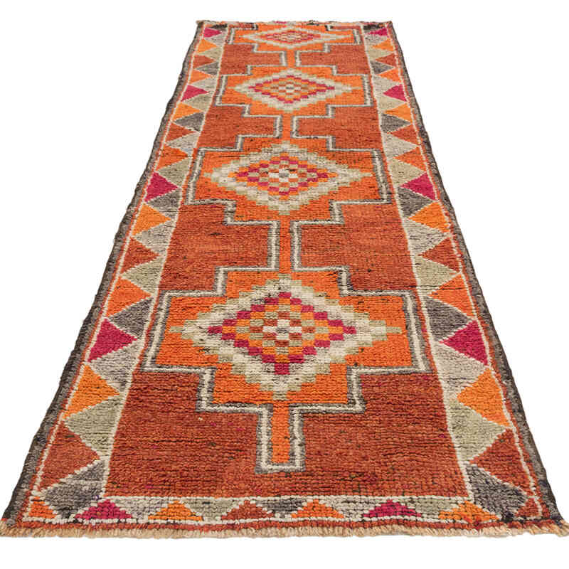 Vintage Anadolu Yolluk - 92 cm x 331 cm - K0077054
