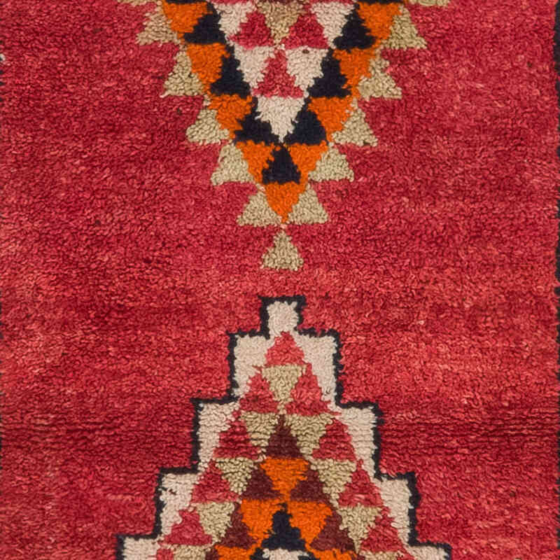 Vintage Tribal Runner Rug - 2' 7" x 13' 1" (31" x 157") - K0077056