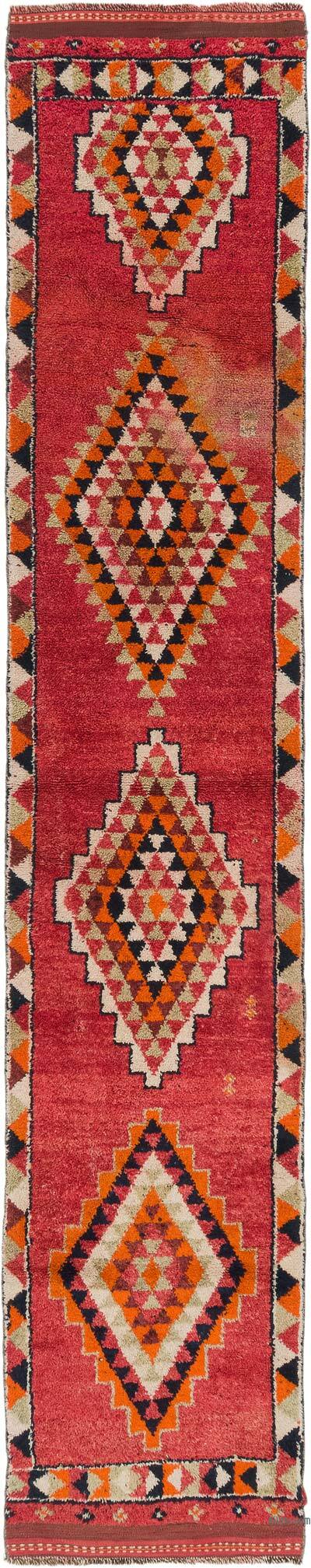 Vintage Tribal Runner Rug - 2' 7" x 13' 1" (31" x 157")