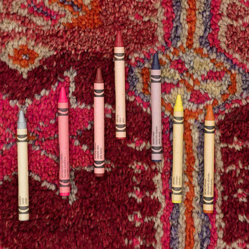 Vintage Tribal Runner Rug - 2' 10" x 12' 5" (34" x 149") - K0077057