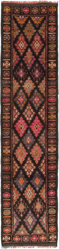Vintage Anadolu Yolluk - 95 cm x 395 cm