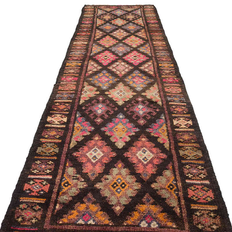 Alfombra Vintage de pasillo - 95 cm x 395 cm - K0077059