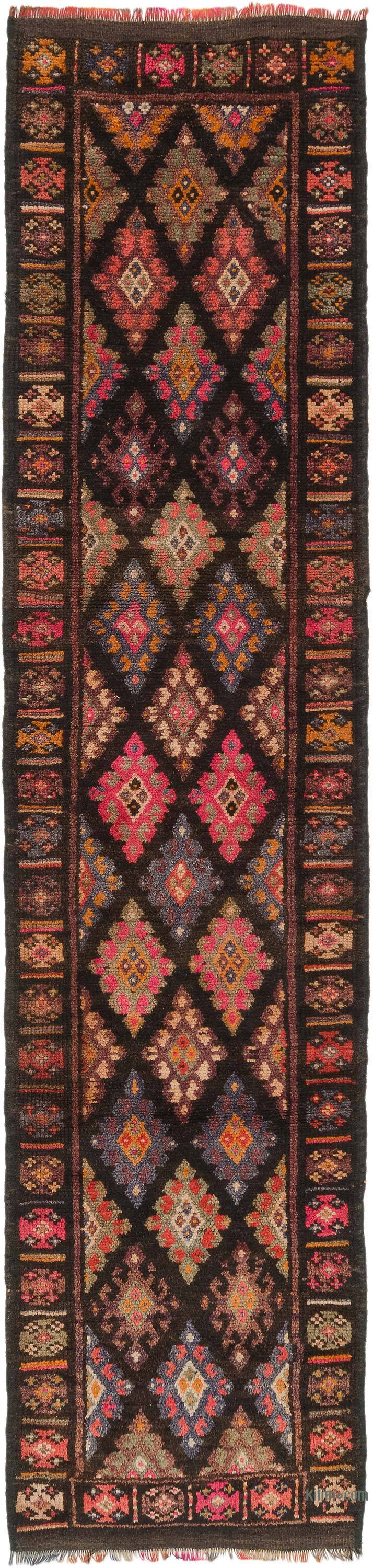 Alfombra Vintage de pasillo - 95 cm x 395 cm - K0077059