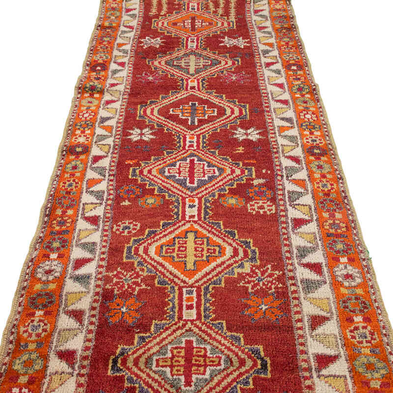 Alfombra Vintage de pasillo - 93 cm x 443 cm - K0077060