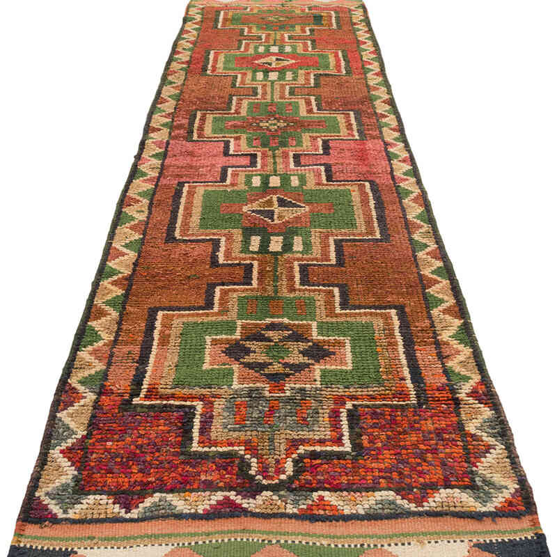 Vintage Anadolu Yolluk - 84 cm x 346 cm - K0077062