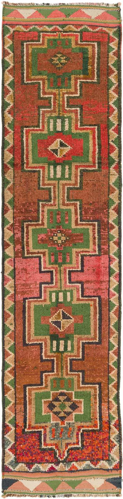 Vintage Anadolu Yolluk - 84 cm x 346 cm