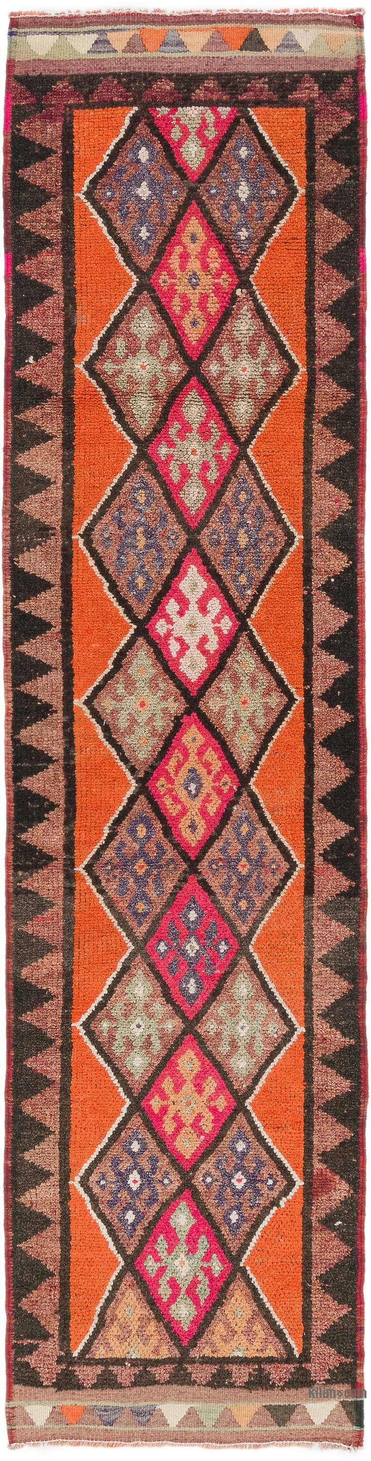 Alfombra Vintage de pasillo - 85 cm x 340 cm - K0077063