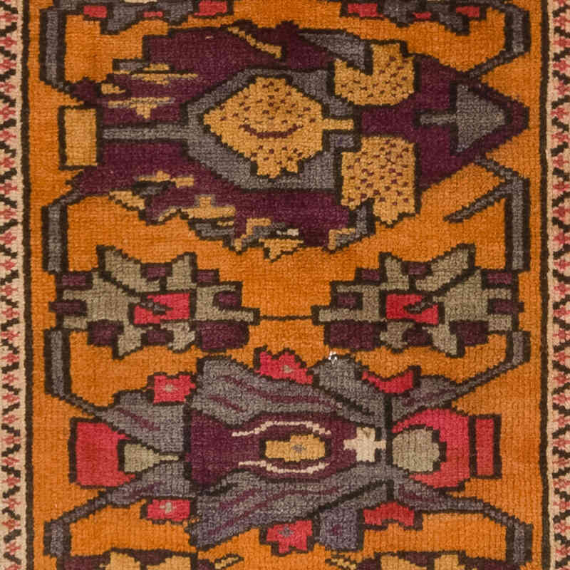Vintage Tribal Runner Rug - 2' 11" x 13' 1" (35" x 157") - K0077064