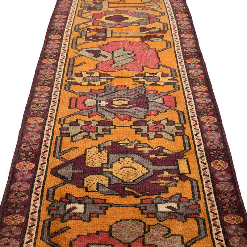 Vintage Tribal Runner Rug - 2' 11" x 13' 1" (35" x 157") - K0077064