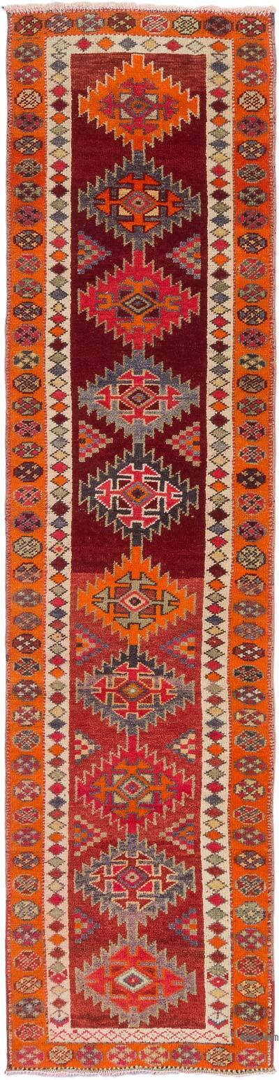 Vintage Anadolu Yolluk - 82 cm x 321 cm