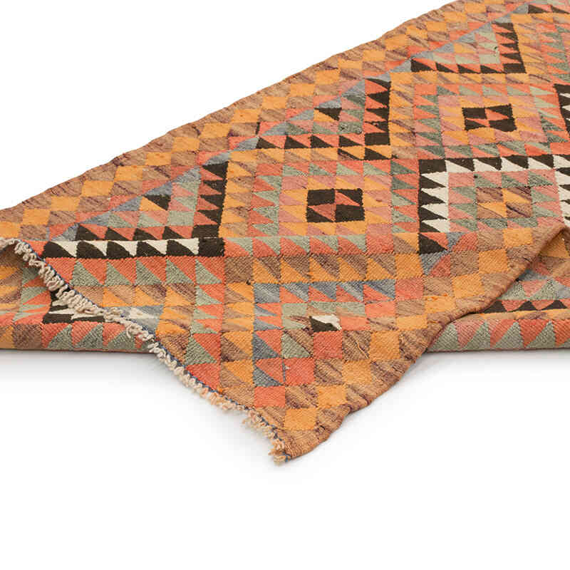 Vintage Anadolu Kilim Yolluk - 110 cm x 334 cm - K0077071
