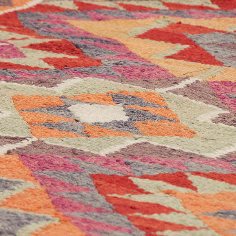 Alfombra Kilim Tribal Vintage - 85 cm x 318 cm - K0077074