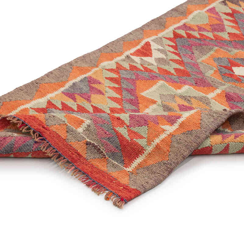Alfombra Kilim Tribal Vintage - 85 cm x 318 cm - K0077074