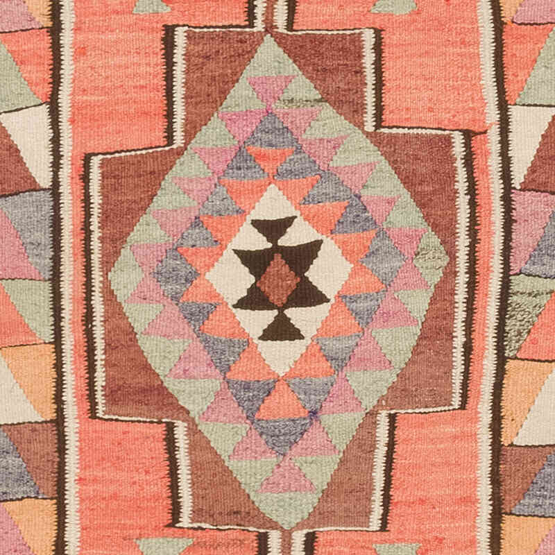 Alfombra Kilim Tribal Vintage - 92 cm x 288 cm - K0077078