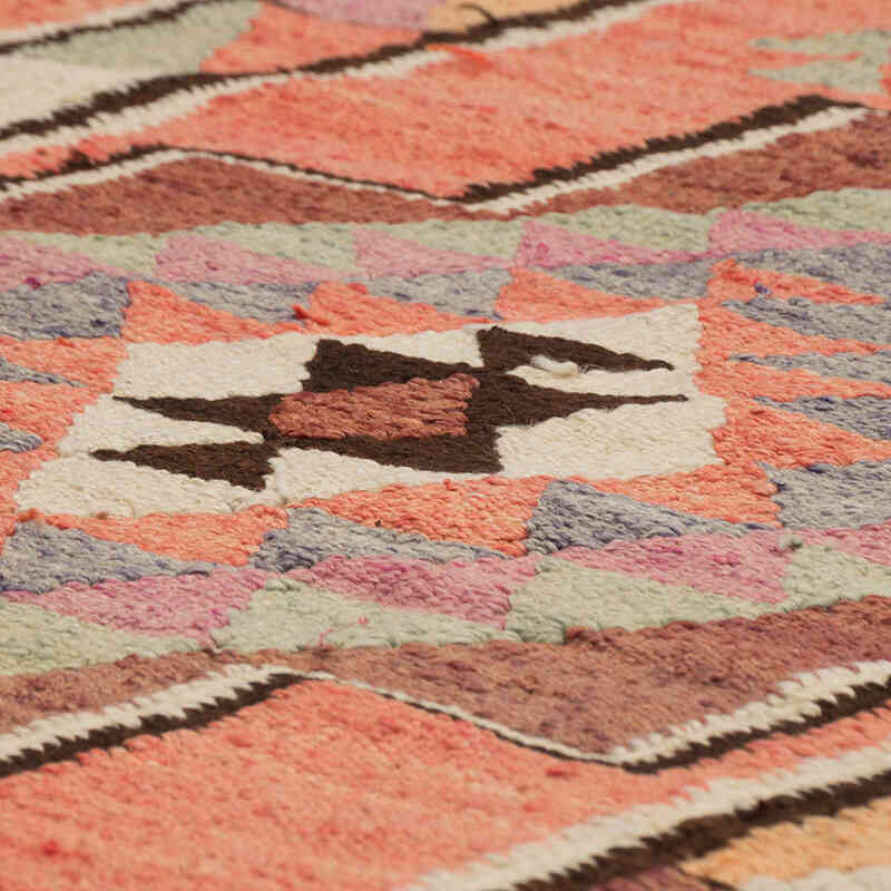 Alfombra Kilim Tribal Vintage - 92 cm x 288 cm - K0077078