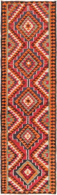 Vintage Anadolu Kilim Yolluk - 94 cm x 326 cm