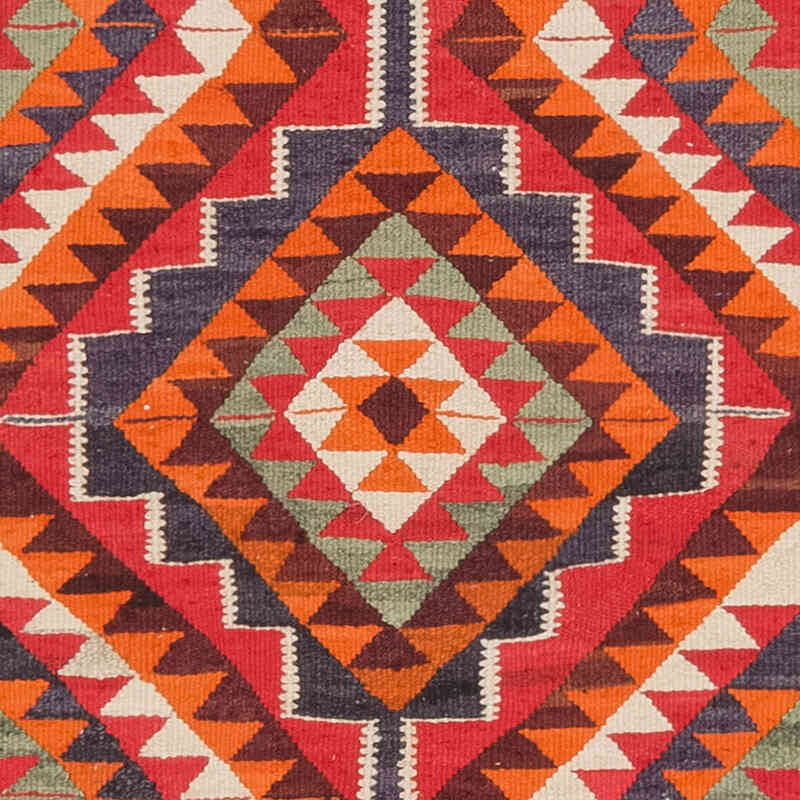 Alfombra Kilim Tribal Vintage - 94 cm x 326 cm - K0077080