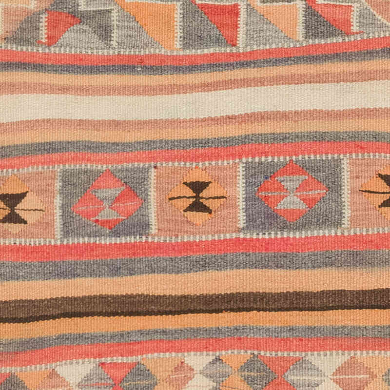 Vintage Tribal Kilim Runner - 2' 10" x 11' 5" (34" x 137") - K0077082