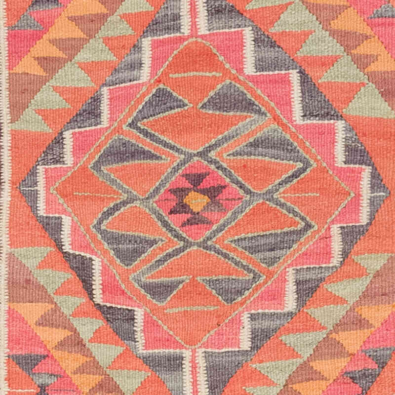 Vintage Anadolu Kilim Yolluk - 95 cm x 320 cm - K0077085