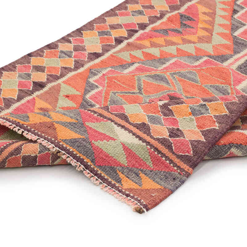 Vintage Anadolu Kilim Yolluk - 95 cm x 320 cm - K0077085
