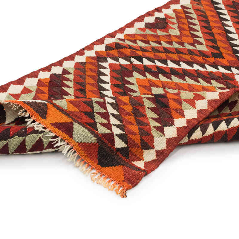 Vintage Anadolu Kilim Yolluk - 88 cm x 310 cm - K0077087