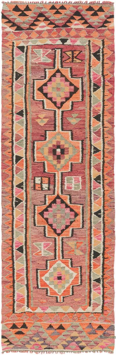 Alfombra Kilim Tribal Vintage - 97 cm x 304 cm